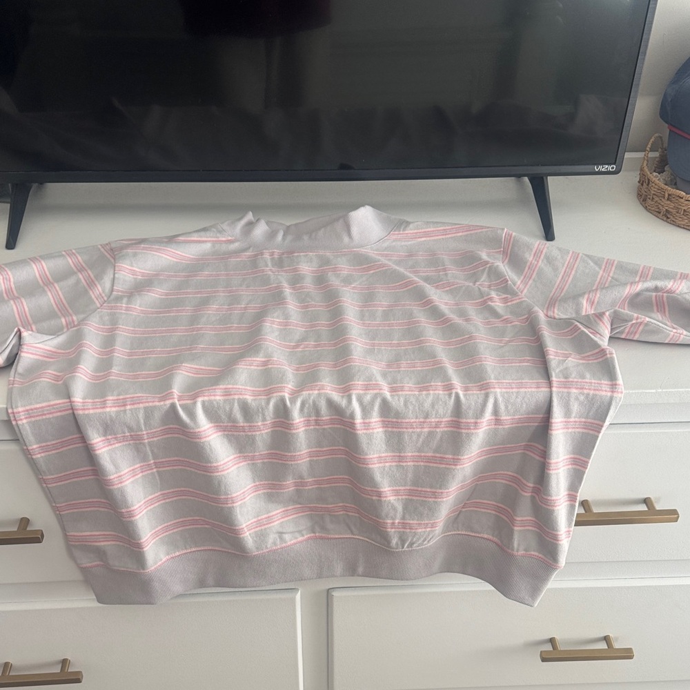 Parker Striped Pink and White Top